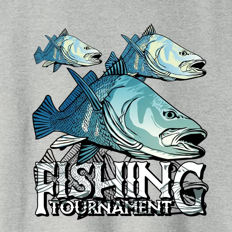 Fishing Tournament Women's Crop Top Tee