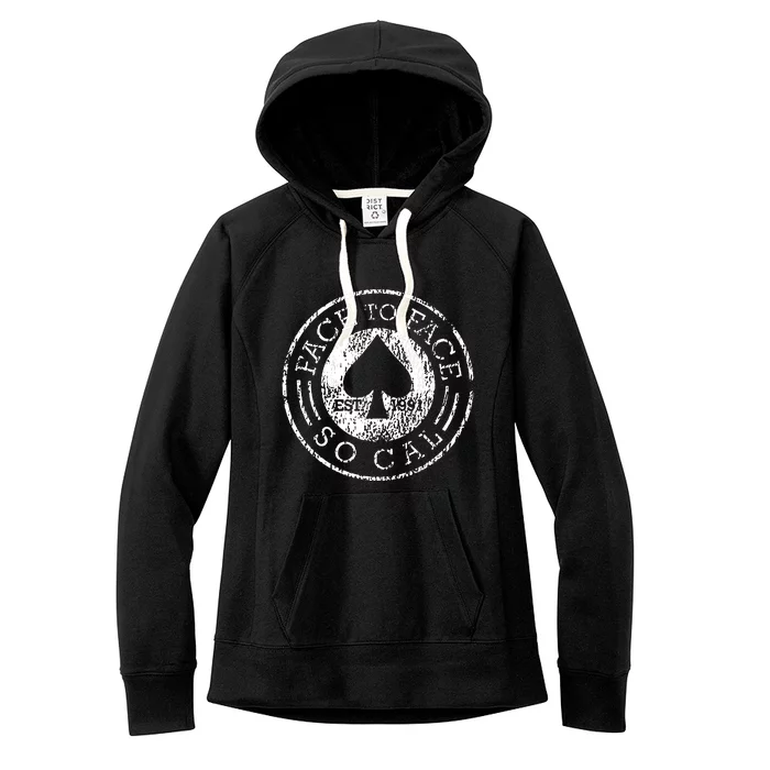 Face To Face Punk Rock Band Women's Fleece Hoodie