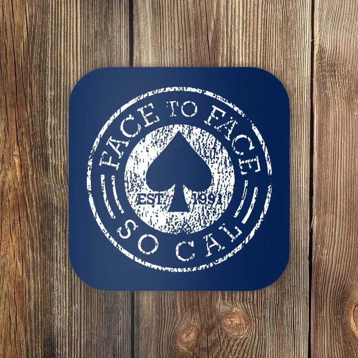 Face To Face Punk Rock Band Coaster