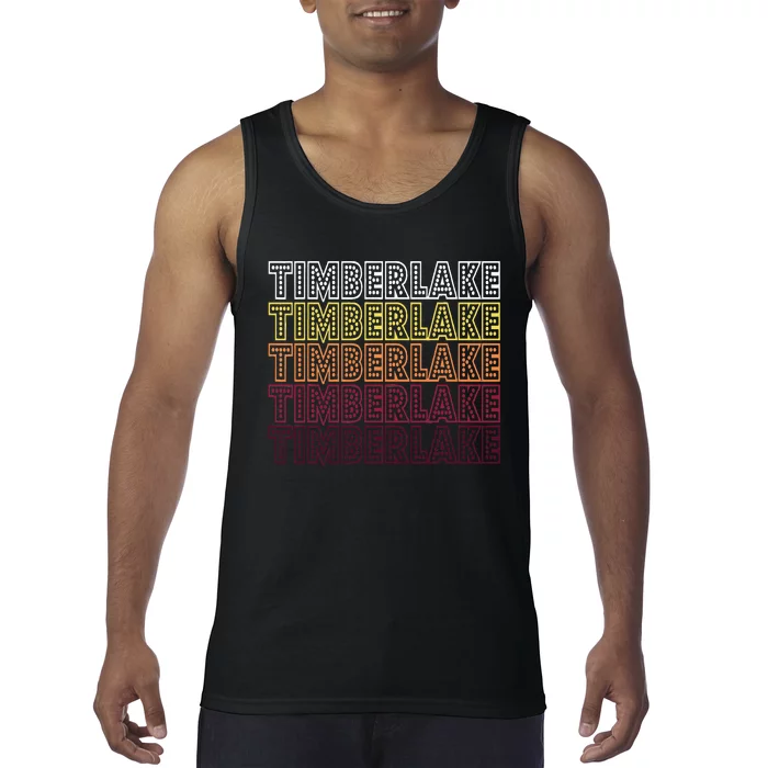 Funny Timberlake First Name Timberlake Tank Top