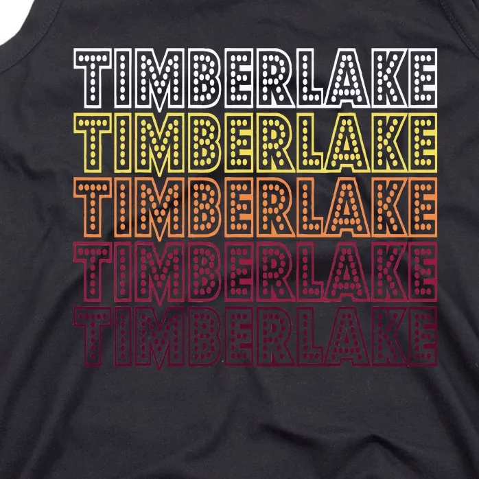 Funny Timberlake First Name Timberlake Tank Top