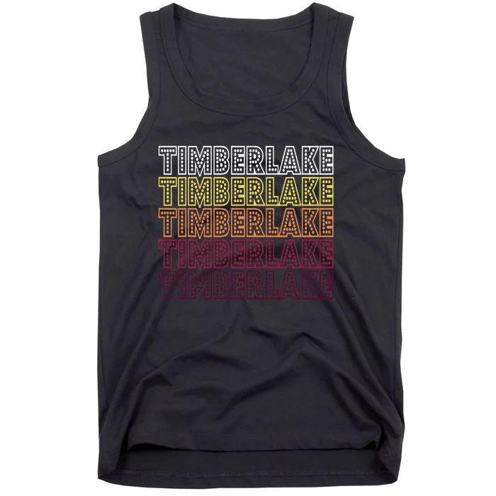 Funny Timberlake First Name Timberlake Tank Top