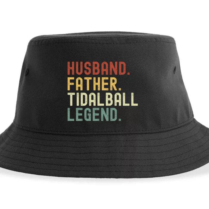 Funny Tidalball Funny Husband Dad Legend Funny Vintage Tidalball Fathers Day Sustainable Bucket Hat