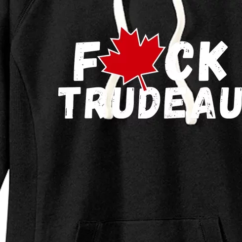 Fuck Trudeau Women's Fleece Hoodie