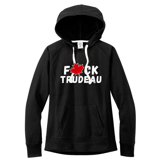 Fuck Trudeau Women's Fleece Hoodie