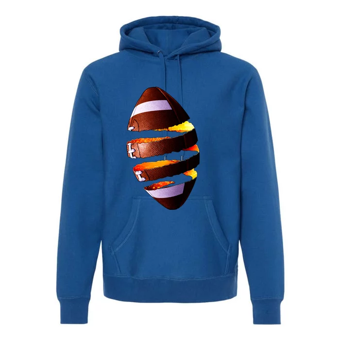 Football Tear Premium Hoodie