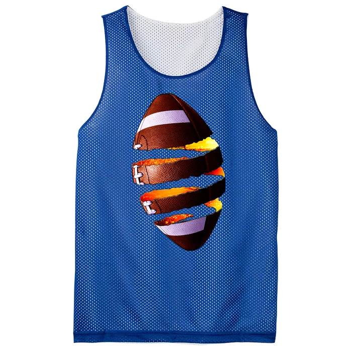 Football Tear Mesh Reversible Basketball Jersey Tank