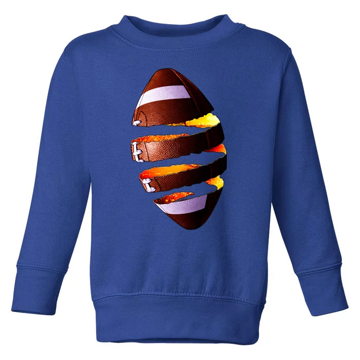 Football Tear Toddler Sweatshirt