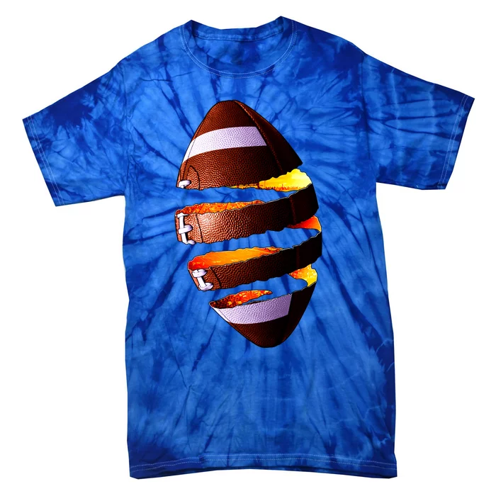 Football Tear Tie-Dye T-Shirt