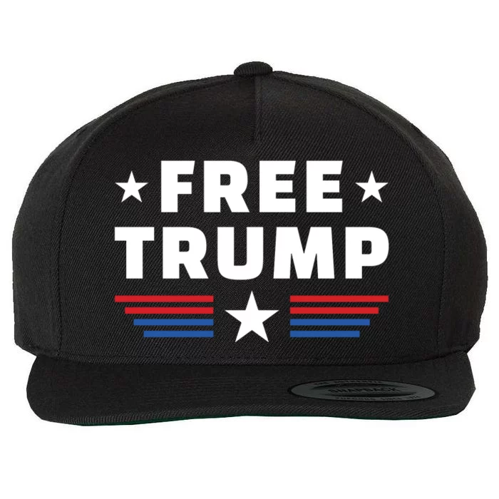 Free Trump Wool Snapback Cap