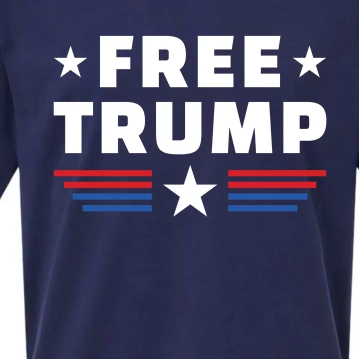 Free Trump Sueded Cloud Jersey T-Shirt