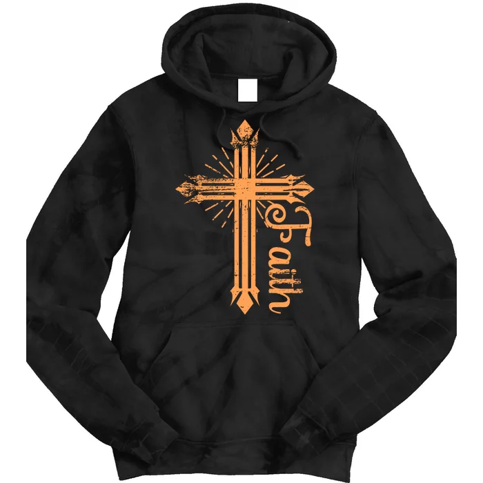 Faith T Tie Dye Hoodie