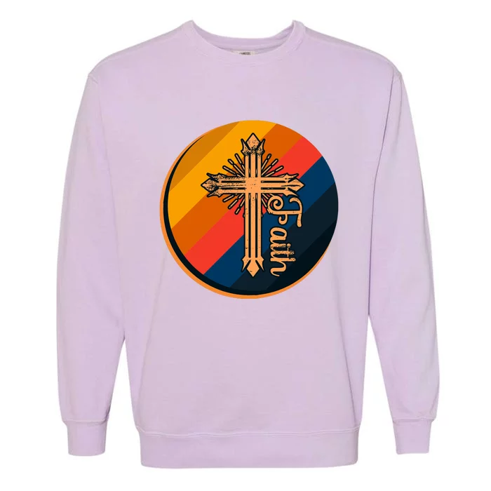 Faith T Garment-Dyed Sweatshirt