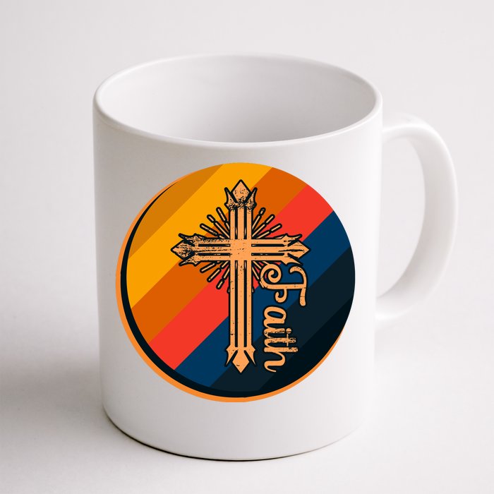 Faith T Front & Back Coffee Mug