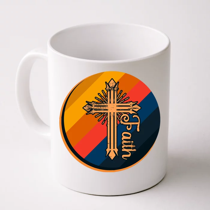 Faith T Front & Back Coffee Mug