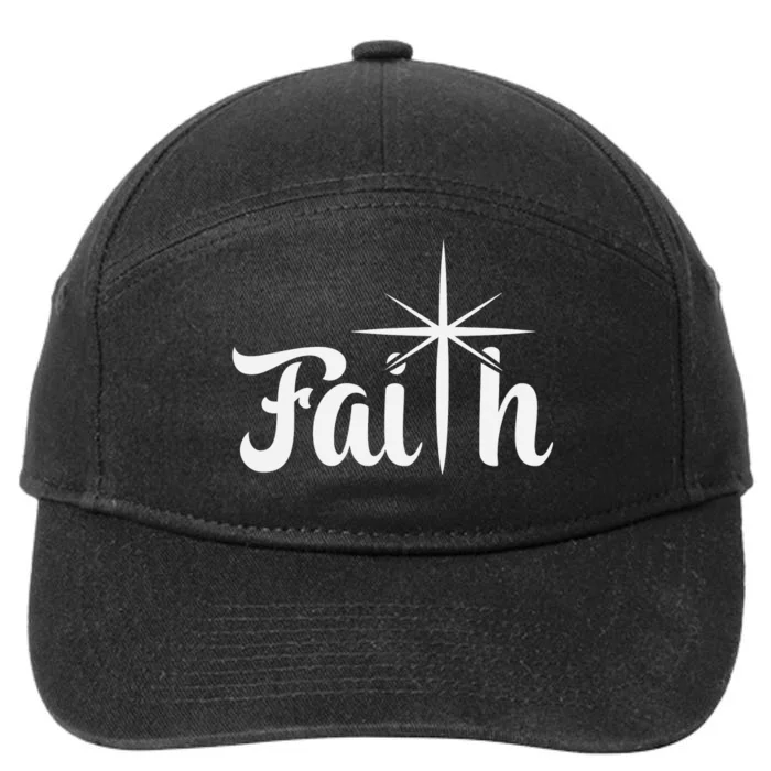 Faith T 7-Panel Snapback Hat