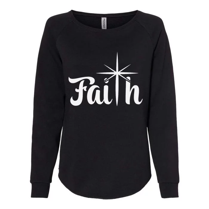 Faith T Womens California Wash Sweatshirt