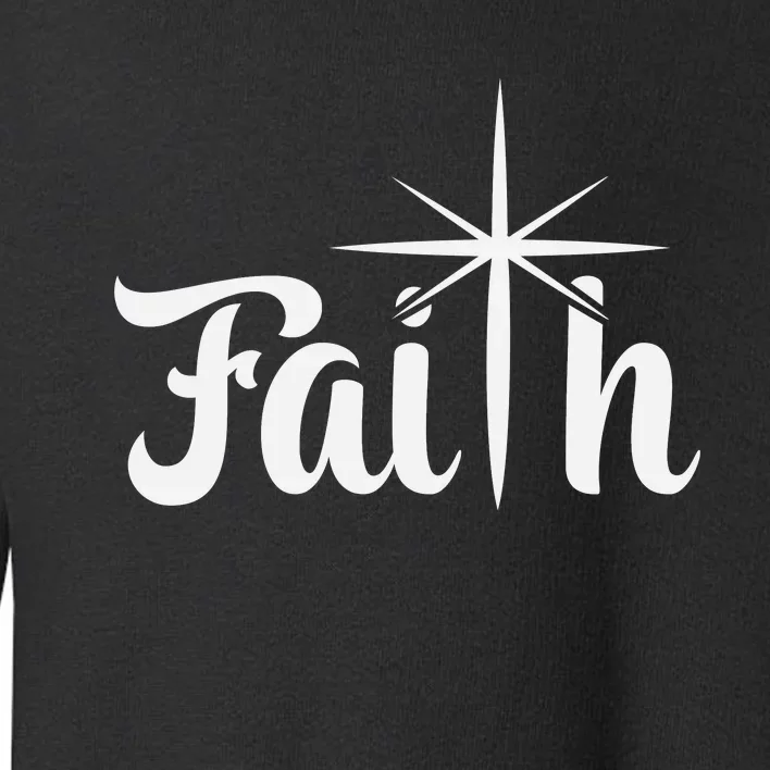 Faith T Toddler Sweatshirt