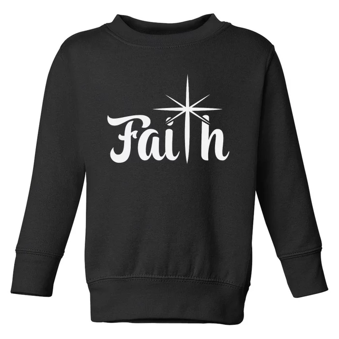 Faith T Toddler Sweatshirt