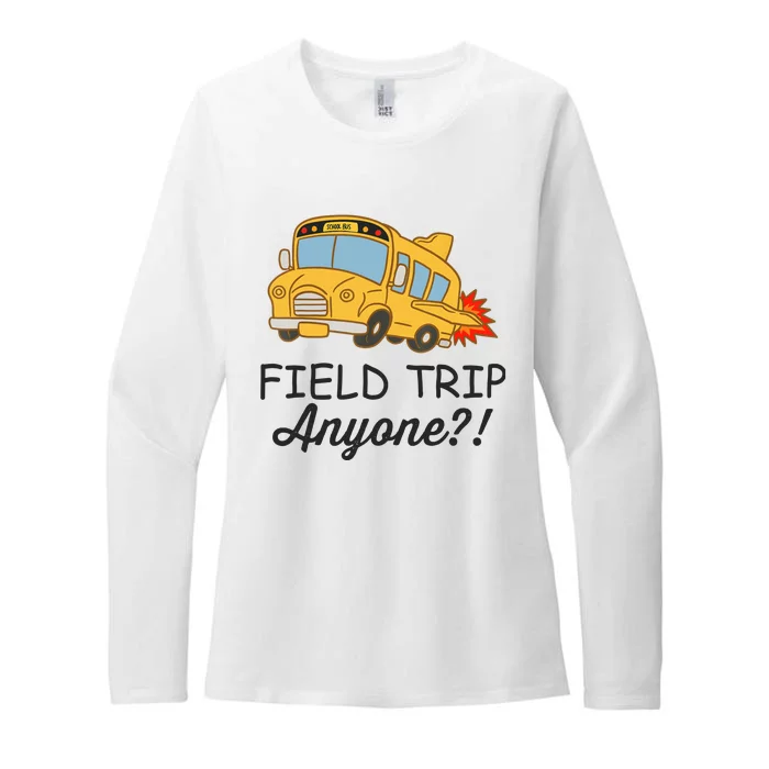 Field Trips Field Trip Anyone Teacher Field Day Womens CVC Long Sleeve Shirt