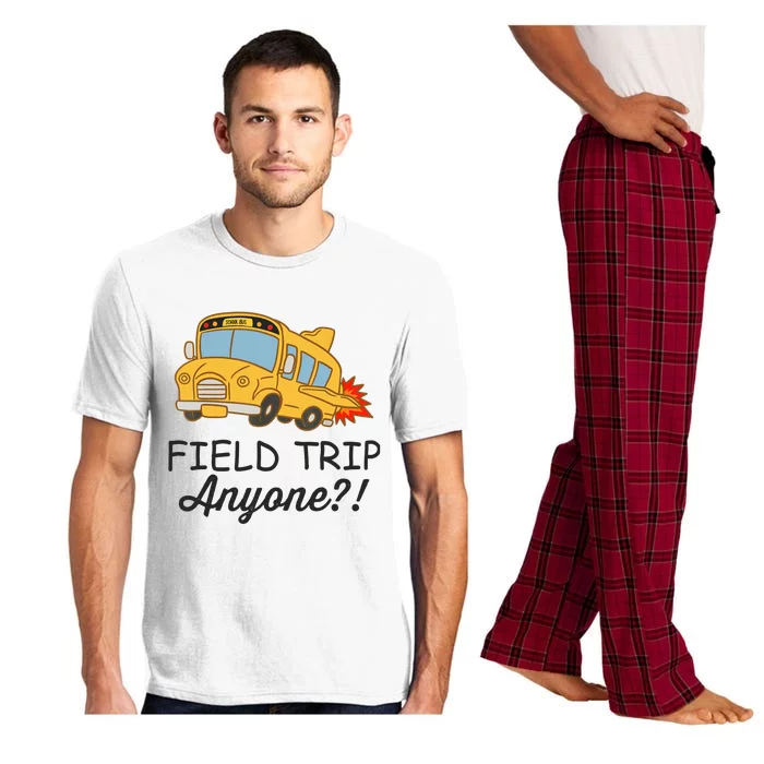 Field Trips Field Trip Anyone Teacher Field Day Pajama Set