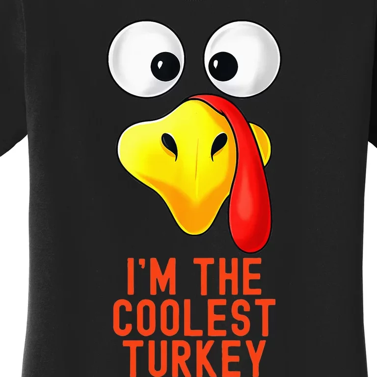 Funny Turkey Family Matching Thanksgiving Women's T-Shirt