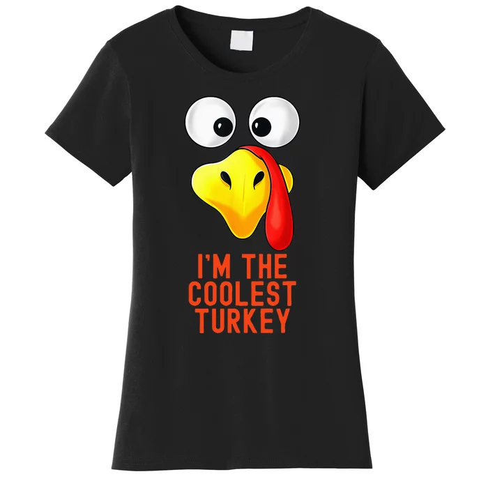 Funny Turkey Family Matching Thanksgiving Women's T-Shirt