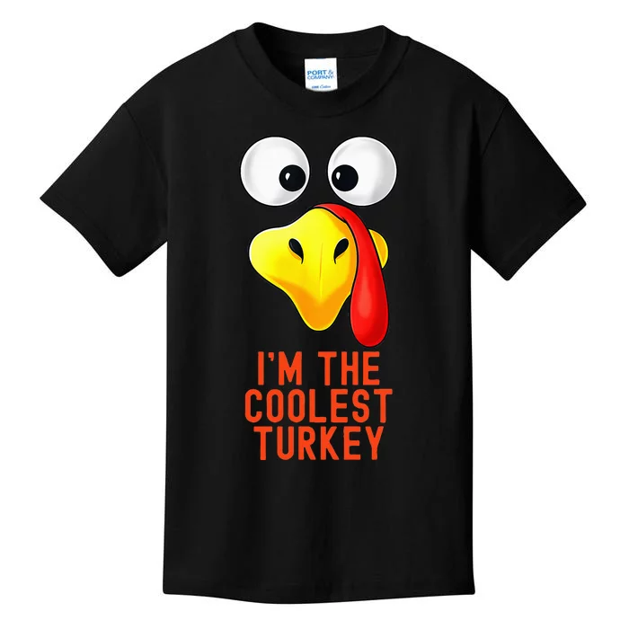 Funny Turkey Family Matching Thanksgiving Kids T-Shirt