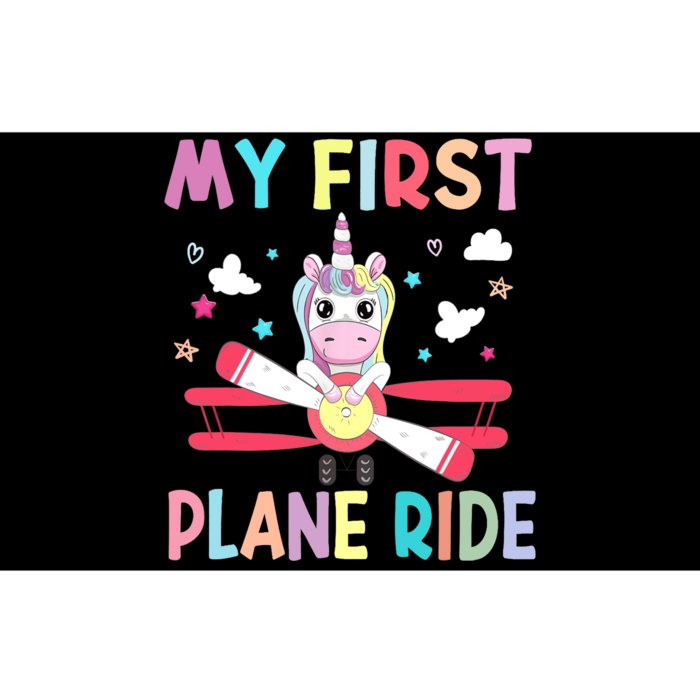 First Time Flying My First Airplane Ride Boy Girl Bumper Sticker