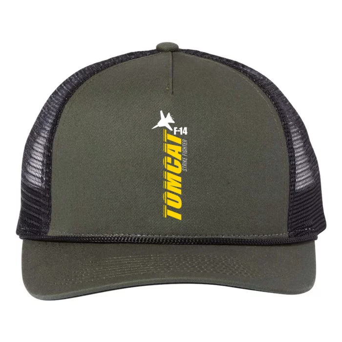 F14 Tomcat Retro Rope Trucker Hat Cap