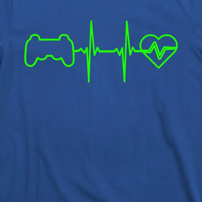 Funny Typical Gamer Heartbeat N Funny Gift Video Game Gift T-Shirt