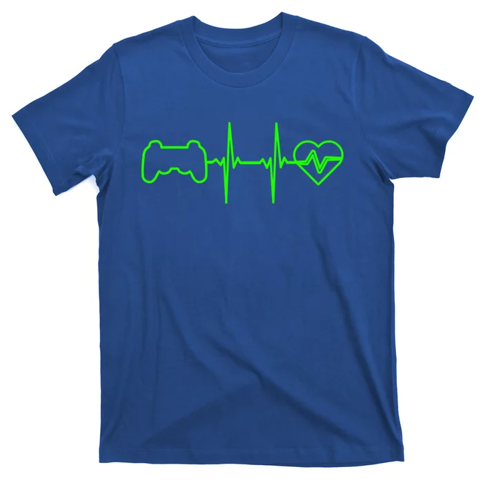 Funny Typical Gamer Heartbeat N Funny Gift Video Game Gift T-Shirt