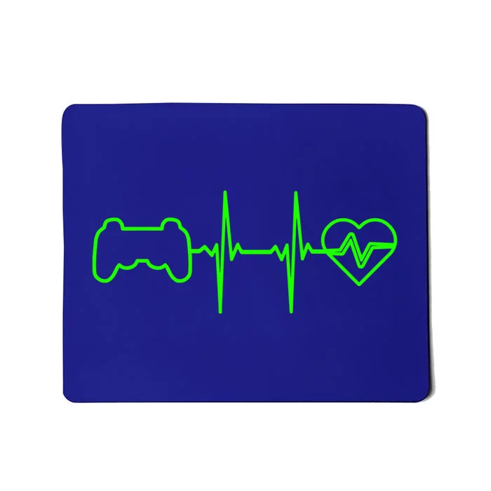 Funny Typical Gamer Heartbeat N Funny Gift Video Game Gift Mousepad