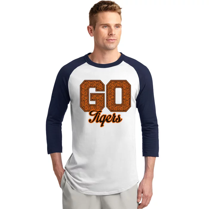 Fenton Tigers Go! School Pride Baseball Sleeve Shirt