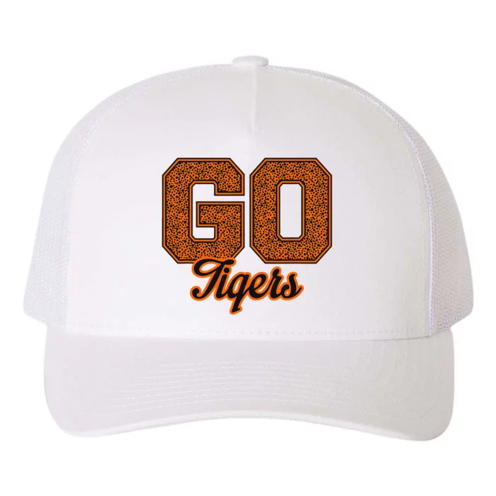 Fenton Tigers Go! School Pride Yupoong Adult 5-Panel Trucker Hat