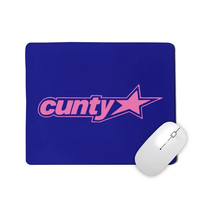 Funny The Girl Jt World Cunty Mousepad