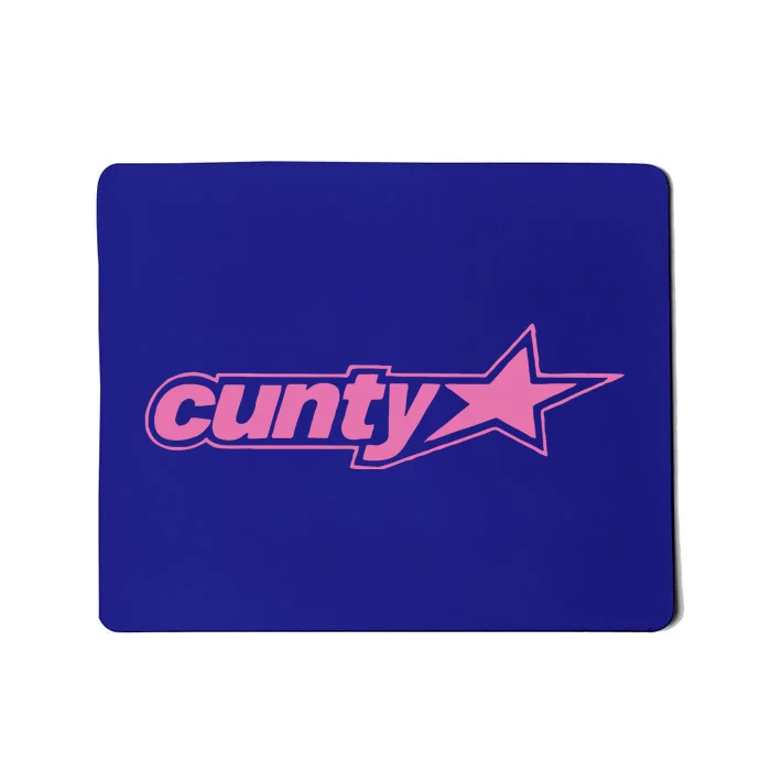 Funny The Girl Jt World Cunty Mousepad