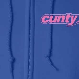 Funny The Girl Jt World Cunty Full Zip Hoodie