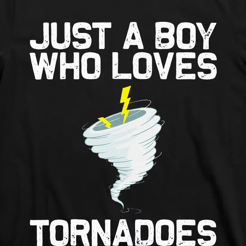 Funny Tornado Gift For Kids Hurricane Weather Chaser T-Shirt