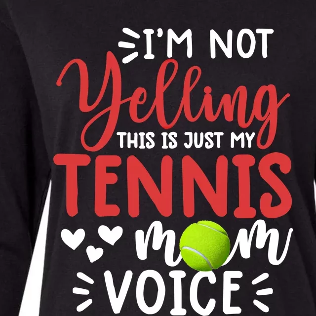 Funny Tennis Great Gift Tennis Mom Gift Tennis Tee Funny Gift Womens Cotton Relaxed Long Sleeve T-Shirt