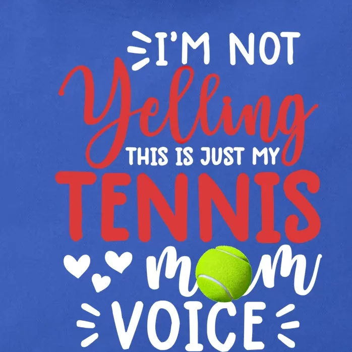 Funny Tennis Great Gift Tennis Mom Gift Tennis Tee Funny Gift Zip Tote Bag