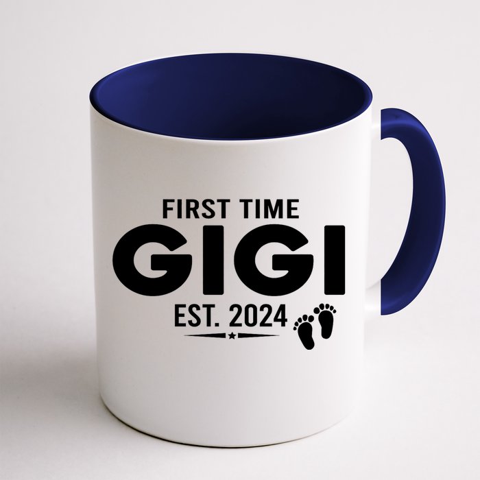 First Time Gigi Est 2024 Loading Promoted To Gigi Pregnancy Front & Back Coffee Mug