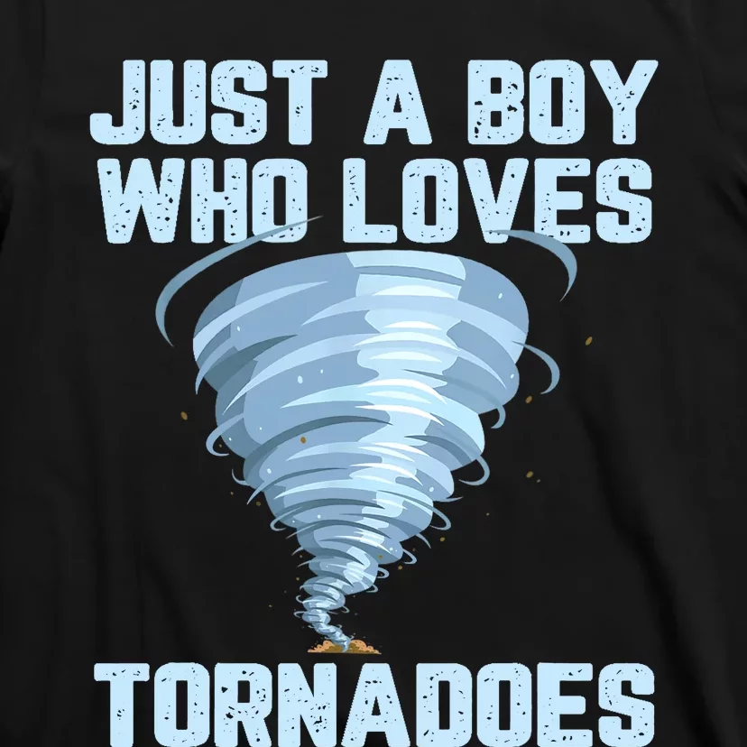 Funny Tornado Gift For Boy Hurricane Weather Chaser T-Shirt