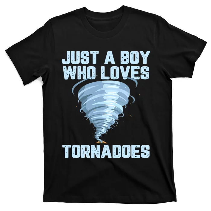 Funny Tornado Gift For Boy Hurricane Weather Chaser T-Shirt