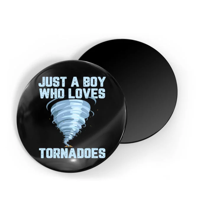 Funny Tornado Gift For Boy Hurricane Weather Chaser Magnet