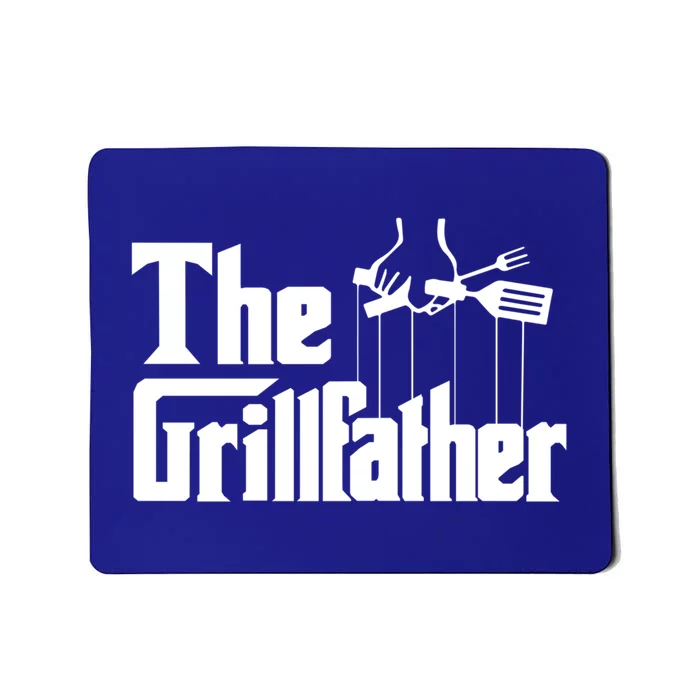 Funny The Grillfather Bbq Grill And Smoker Barbecue Chef Gift Funny Gift Mousepad