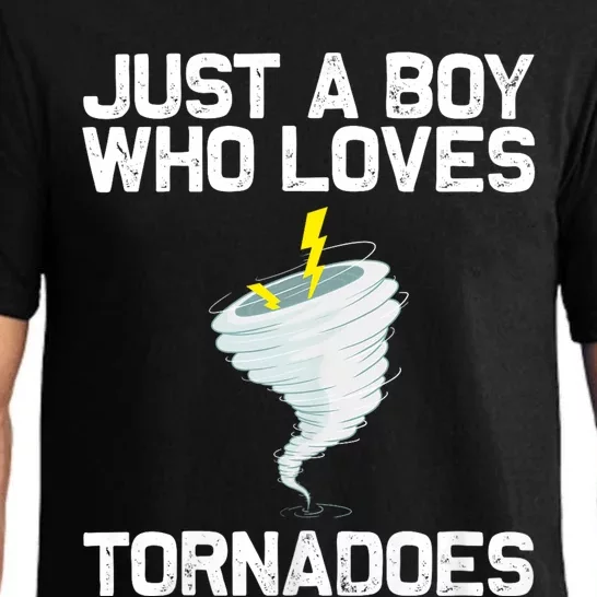 Funny Tornado Gift For Hurricane Weather Chaser Pajama Set