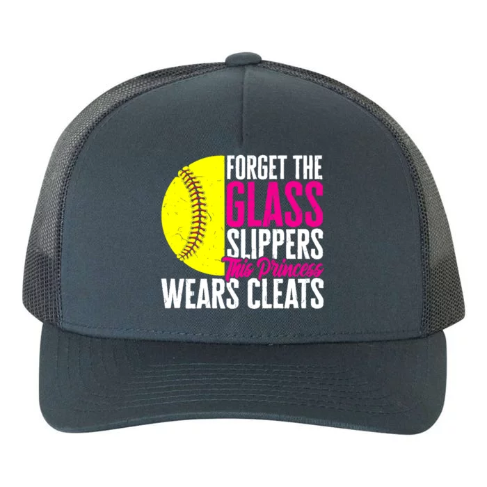 Forget The Glass Slippers This Princess Wears Cleats Yupoong Adult 5-Panel Trucker Hat