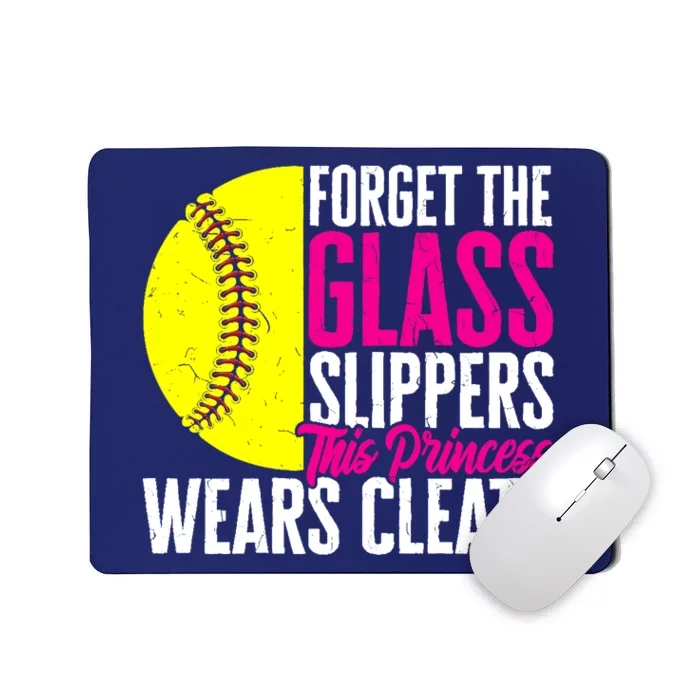 Forget The Glass Slippers This Princess Wears Cleats Mousepad