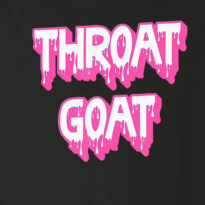 Funny Throat Goat Adult Humor Sarcastic Outfit Toddler Long Sleeve Shirt